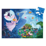 Puzzle The fairy and the unicorn - 36 pcs Djeco