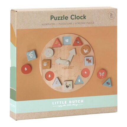 Orologio Puzzle Little Dutch scatola