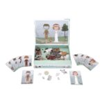 Jim & Rosa Puzzle Magnetico Little Dutch contenuto