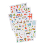 Quaderno da colorare con sticker L'Albero Moulin Roty sticker