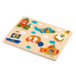 Puzzle Coucou-vroum Djeco puzzle intero