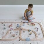 Treno ferroviario XXL Set - Starterkit Little Dutch il gioco con la pista