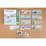 Duo Puzzle Fiori & Farfalle Litlle Dutch