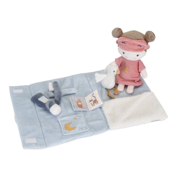 Rosa bambola pigiama party playset Little Dutch rosa