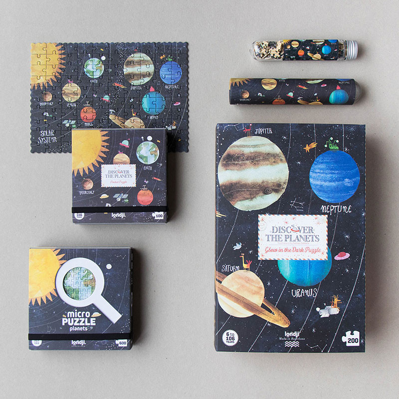 Discover the planets puzzle colezzione