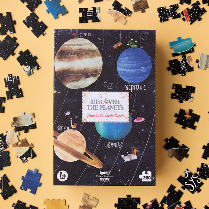 Discover the planets puzzle ambentazione