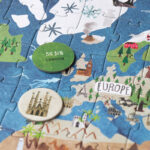 Discover the world puzzle europa