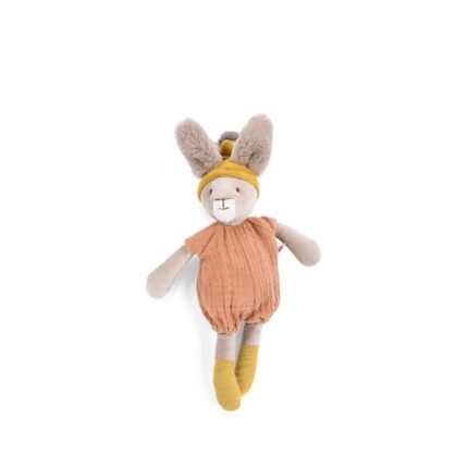 Petite peluche Lapin argile DETTAGLI