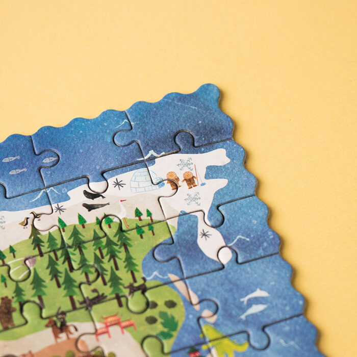 World pocket puzzle foresta