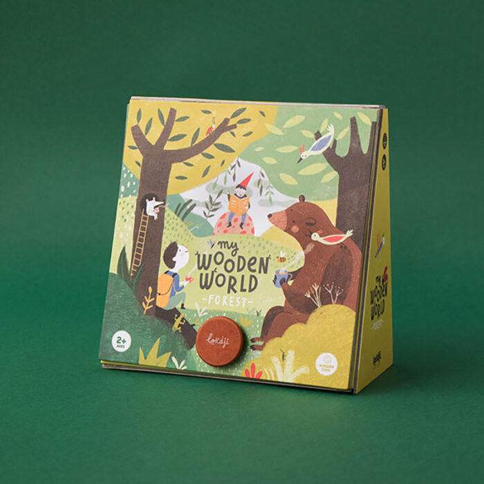 Wooden world forest confezione