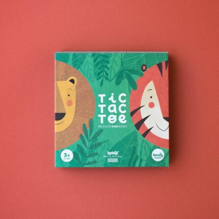 Lion and tiger tic tac toe confezione copertina