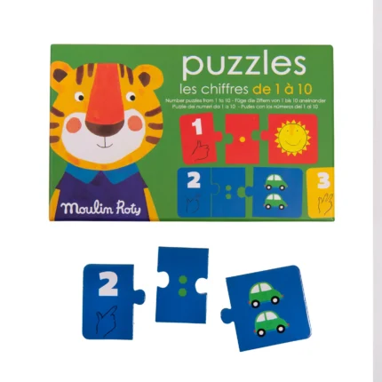 confezione Puzzle Imparo a contare Moulin Roty