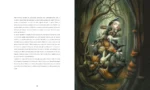 foresta illustrazione di Biancaneve Benjamin Lacombe