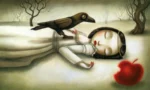 mela avelenata illustrazione Biancaneve Benjamin Lacombe