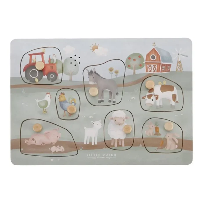 Puzzle sonoro Little Farm