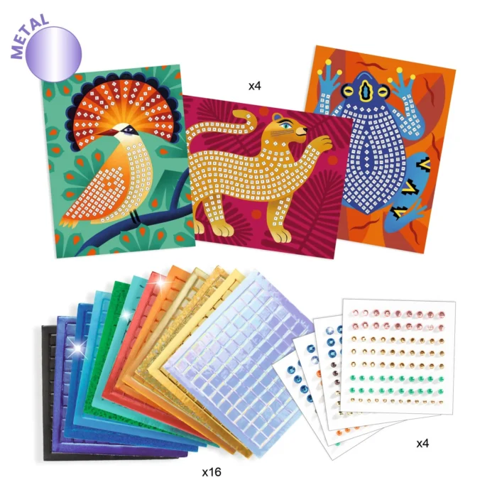 Mosaic kits - Deep in the jungle Djeco