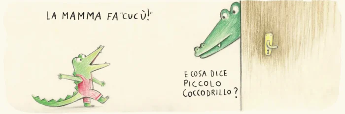 Cosa dice Piccolo Coccodrillo?