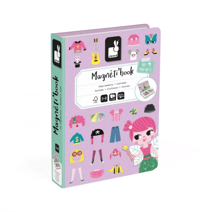 Magneti'Book Costumi ragazza Janod