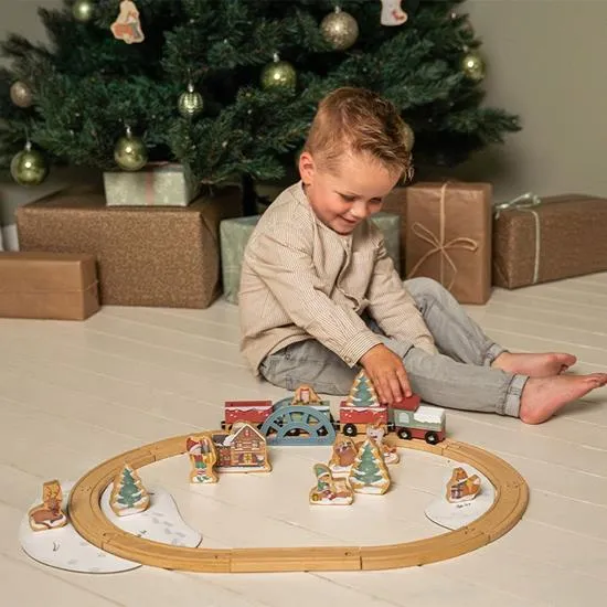 Pista trenino di Natale Little Dutch