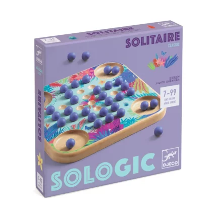 Gioco Solitaire in legno Djeco