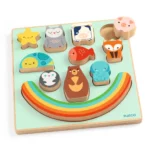 Puzzle in legno Puzz & Boom Rainbow Djeco